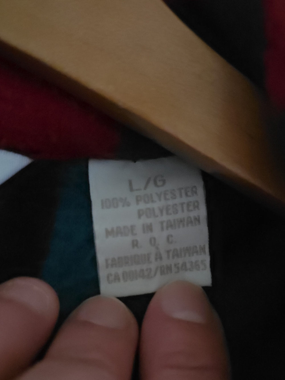 Vintage TanJay Fleece Zip Up Jacket/Sweater - Fall Theme - L - Picture 8 of 16